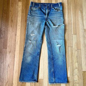 Vintage 80s Orange Tab Levi’s 517